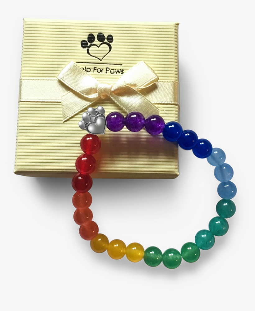 Help For Paws™ Rainbow Bridge Memory Bracelet - Bracelet, transparent png