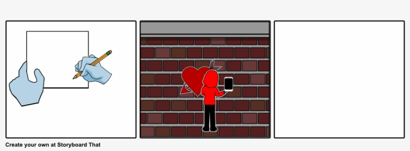 Graffiti - Heart, transparent png