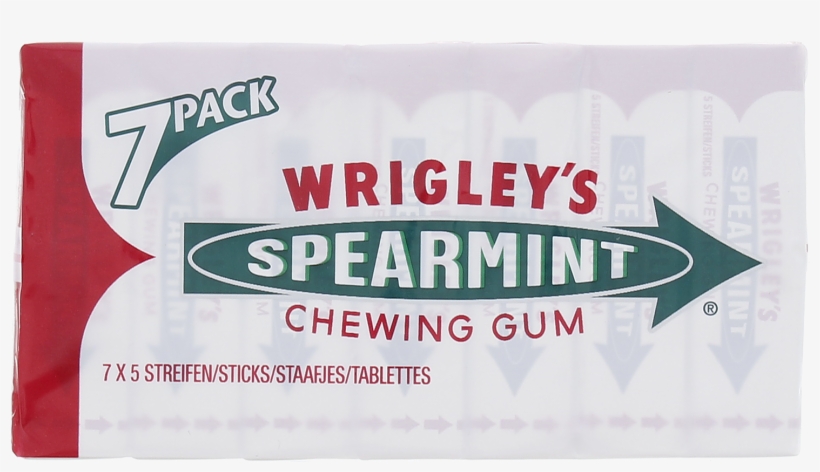 Wrigley's Spearmint, transparent png