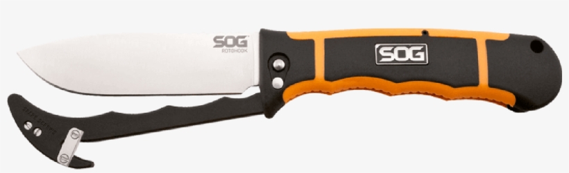 Blade Details - Sog Rotohook Fixed Knife (clamshell Packaging), transparent png
