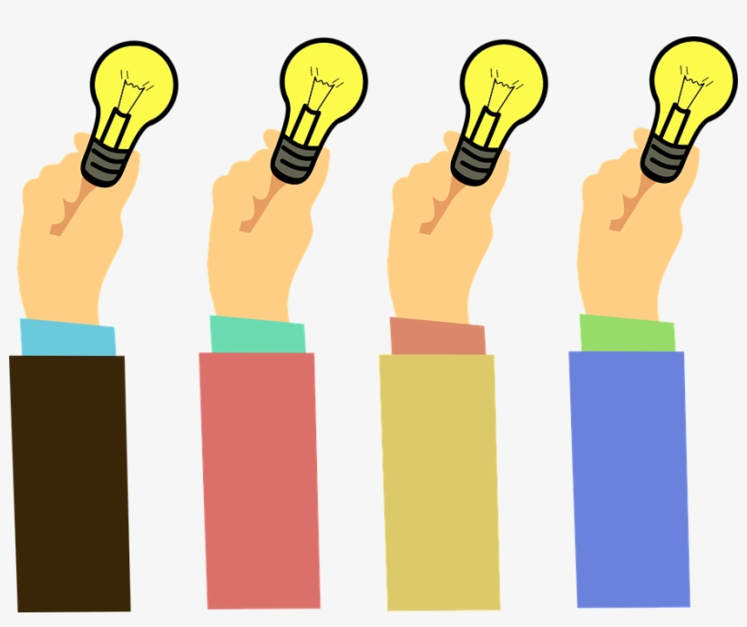 Idea, Concept, Bulb, Light, Wisdom, Hand, Clever - Idea, transparent png