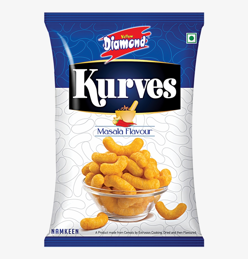Yellow Diamond Potato Chips Plain Salted, India, 90, transparent png