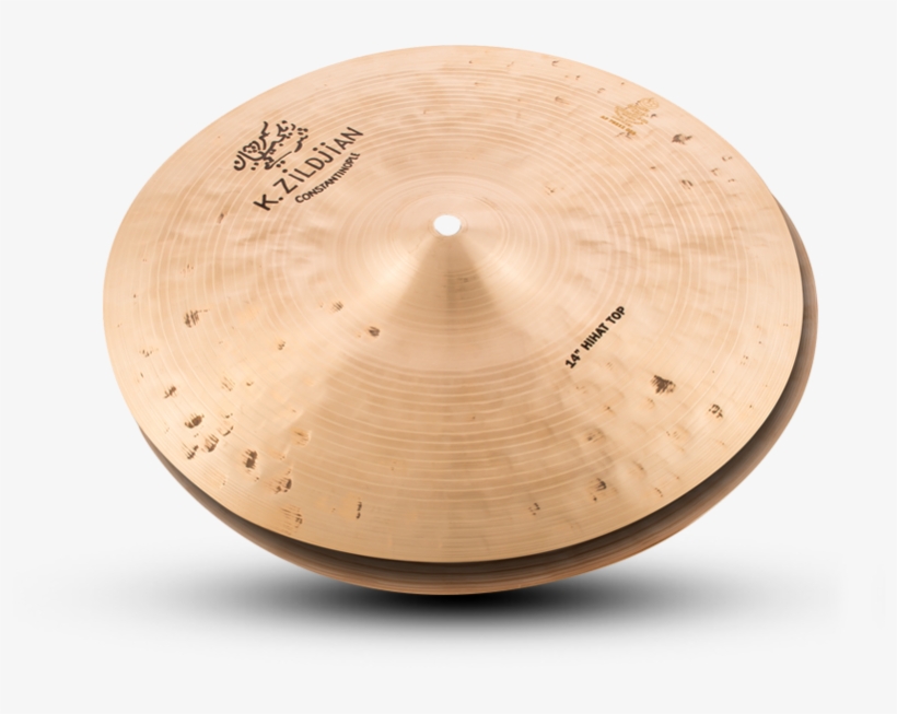 14" K Constantinople Hihats - Zildjian 14" K Constantinople Hi-hat Cymbals (pair), transparent png