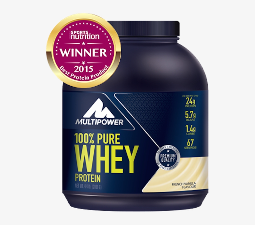 100% Pure Whey Protein - Multipower 100% Pure Whey Chocolate 2000 Gr 2 Kg, transparent png
