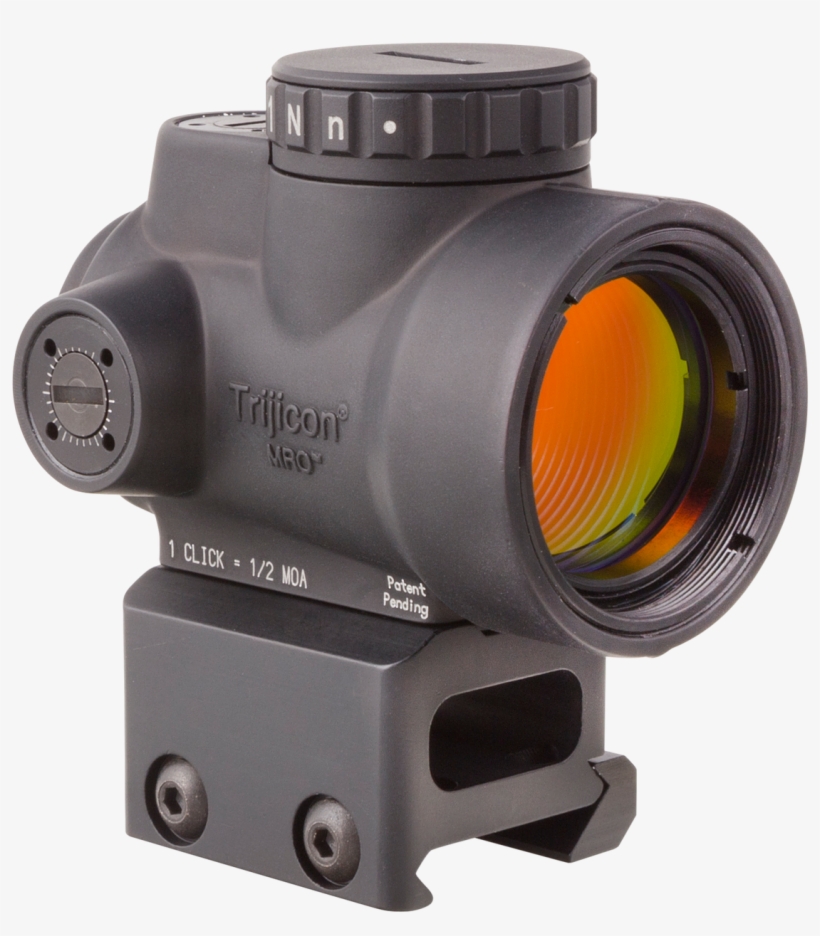 Trijicon 2200005 Mro 1x 25mm Obj Unlimited Eye Relief - Trijicon Mro, transparent png