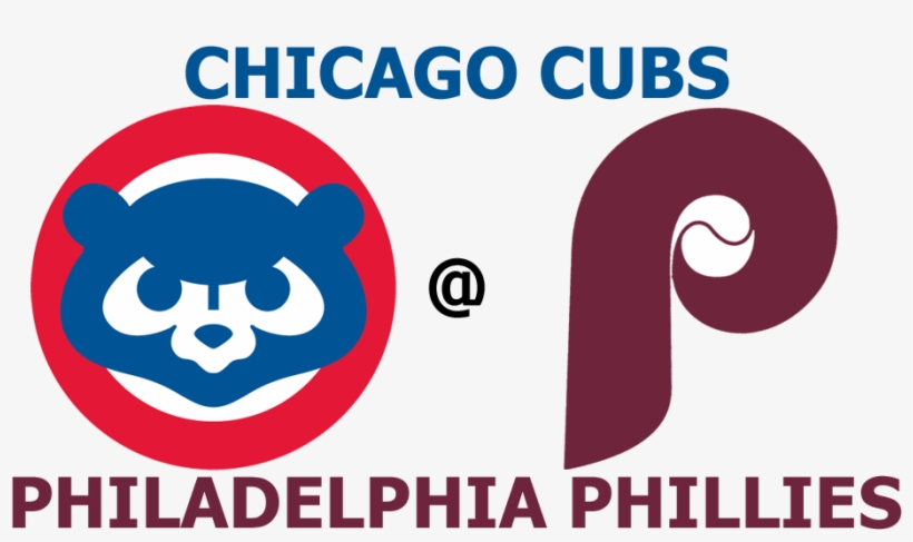76kib, 1000x500, Cubs @ Phillies - Chicago Cubs, transparent png