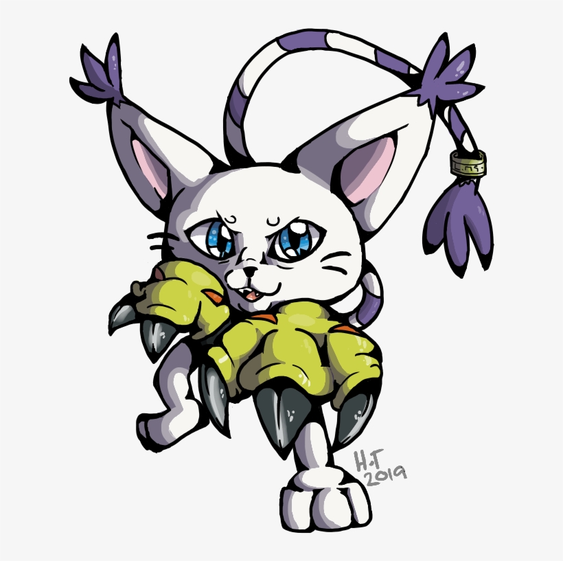 Bf13a0d3 E0c1 404d A20d 9e218da4fc60 - Gatomon, transparent png