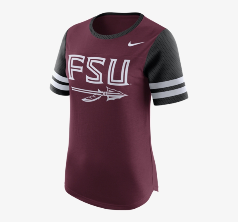 Nike Women's 2016 College Gear Up Modern Fan Top With - ナイキ Nike Kansas State Wildcats Women's Purple Gear, transparent png