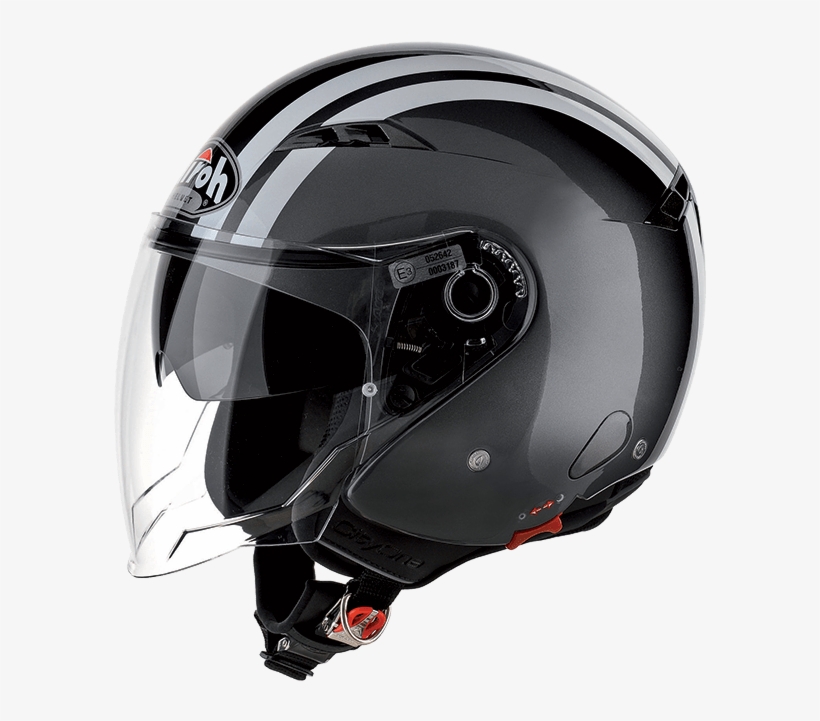 Airoh City One Flash Helmet-grey-l, transparent png