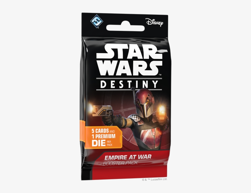 Empire At War Booster Pack - Star Wars Destiny Empire At War Booster, transparent png