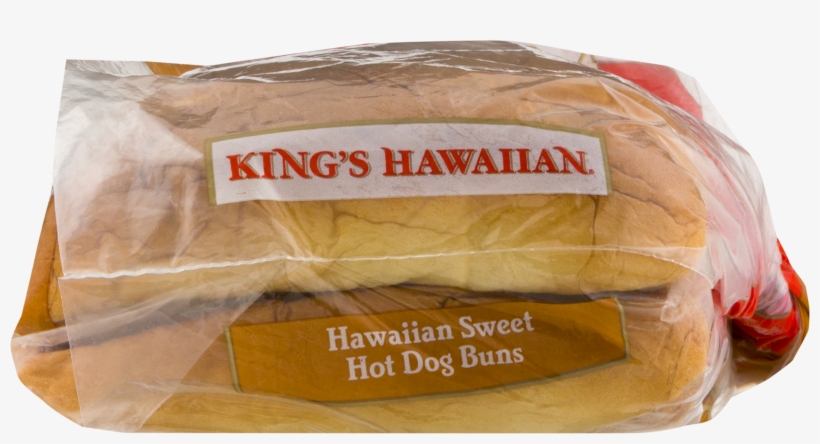 King's Hawaiian® Hawaiian Sweet Top-sliced Hot Dog - King's Hawaiian, transparent png