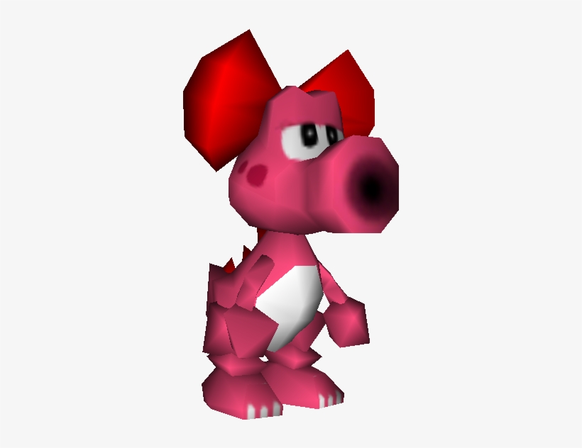 Download Zip Archive - Birdo Super Mario 64, transparent png