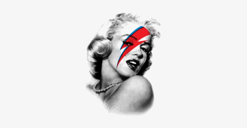 Marilyn Sane - Marilyn Monroe David Bowie, transparent png