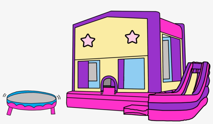 Jumping Girl Blonde, Window Girl Brunette, Bouncing - Drawing, transparent png