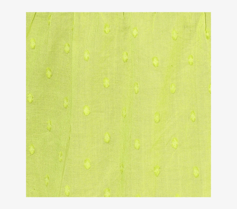Women Top In Cotton Swiss Dot Fabric-green Color - Grass, transparent png