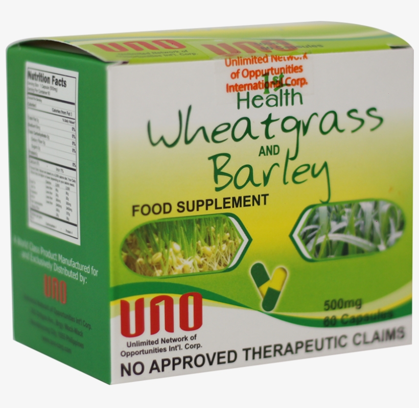 1st Health Wheat Grass & Barley - Wheatgrass And Barley Uno, transparent png