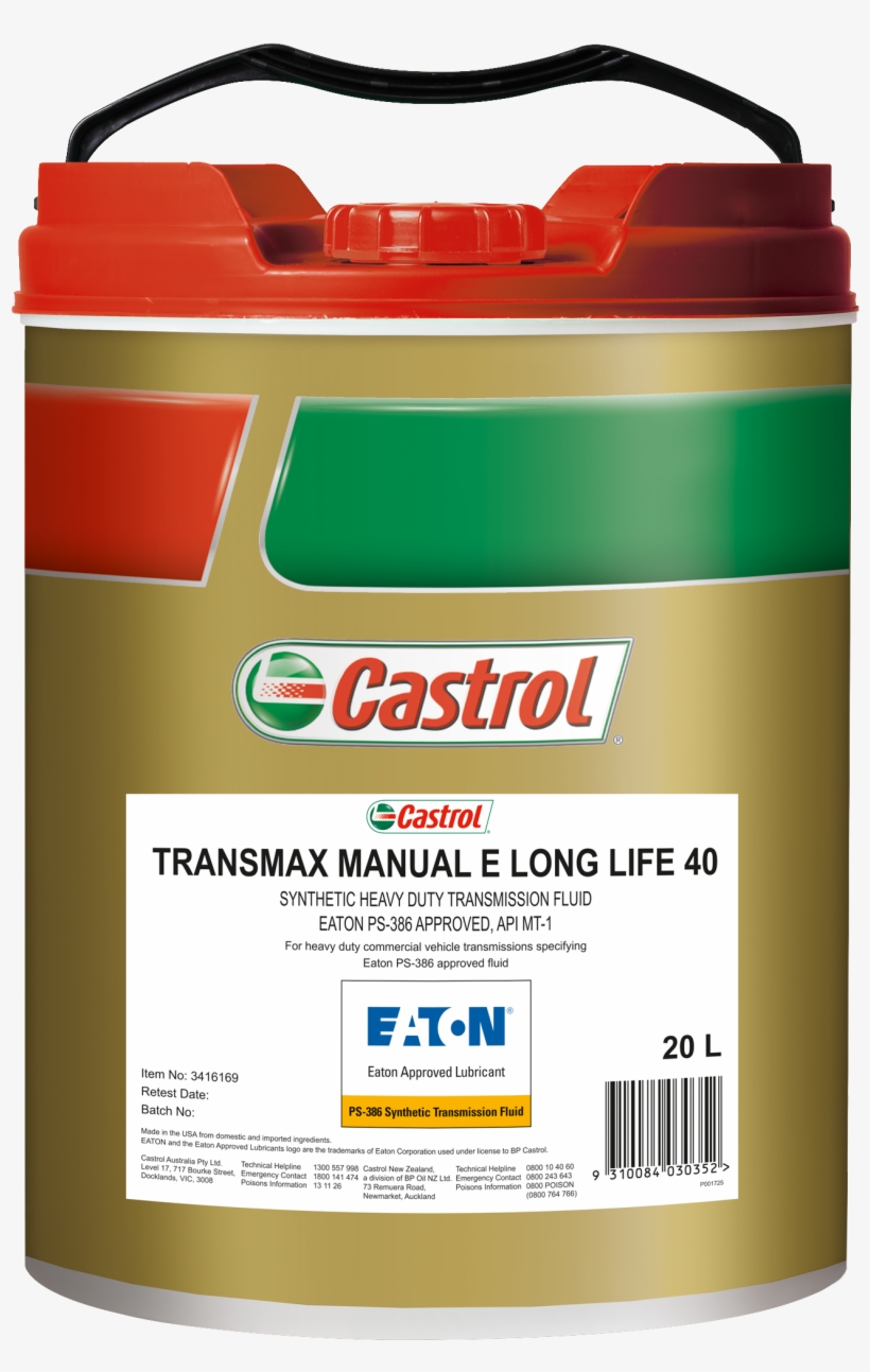 Transmax Manual E Long Life - Castrol, transparent png