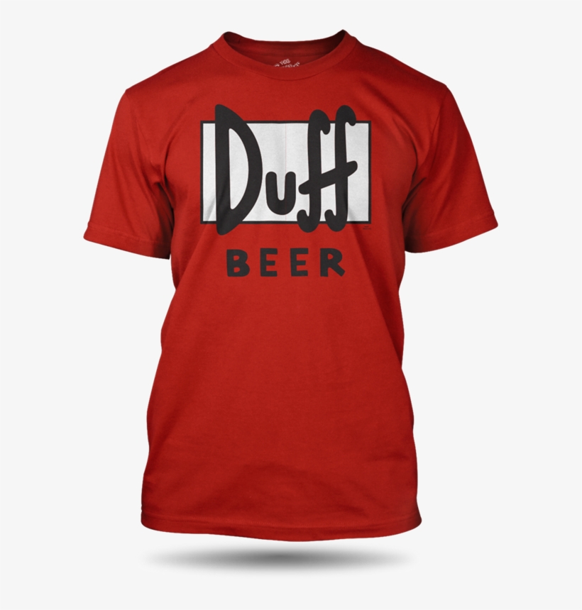 Simpsonovi Triko Duff Beer - Duff Beer, transparent png