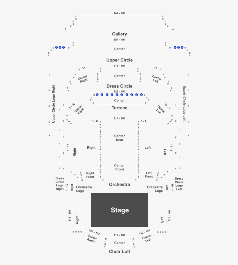 Download Transparent Winspear Edmonton Seating Chart PNGkit