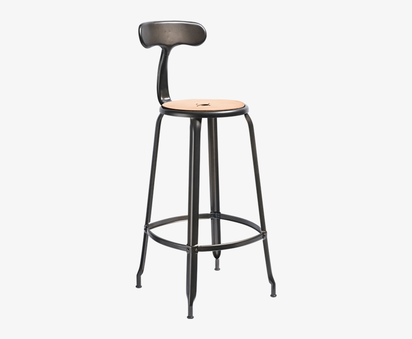 Nicolle Chair Steel 75cm - Bar Stool, transparent png