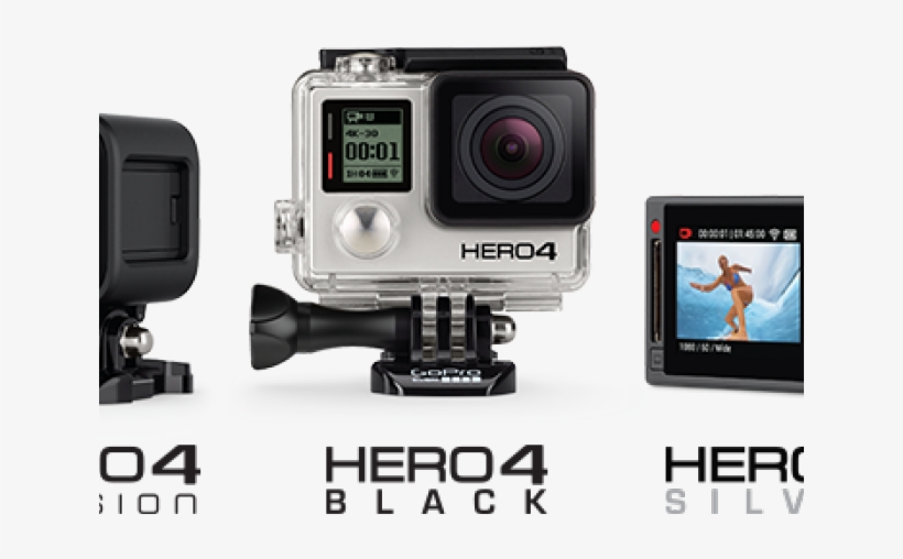 Gopro Hero4 - Black Edition - Action Camera, transparent png