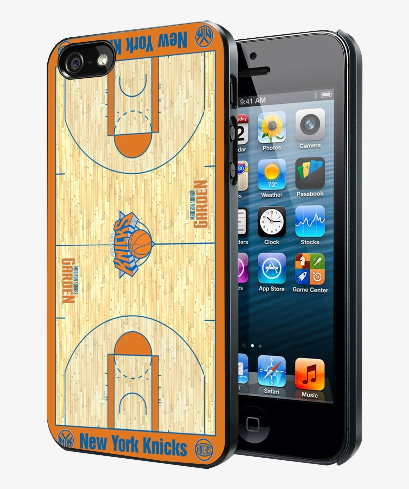 Knicks Wood Basketball Court Logo Nba Samsung Galaxy - Frozen Iphone 10 Case, transparent png