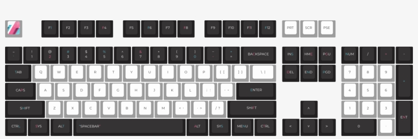 Choose Your Keycap Colors, transparent png