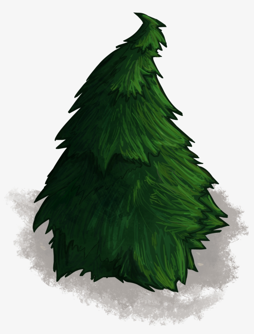 Environment/tile Assets By Karl Boettcher - Christmas Tree, transparent png