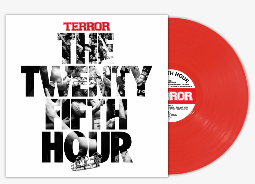 300 Blood Red Vinyl - Terror The 25th Hour, transparent png