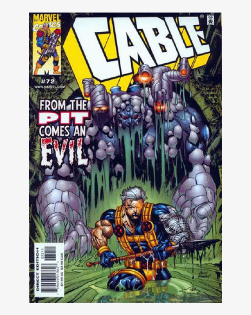 Купете Comics 1999-10 Cable, transparent png