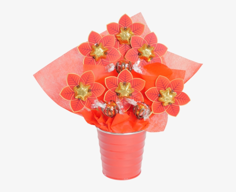 Small Red Poinsettia Christmas Bloom - Christmas Day, transparent png