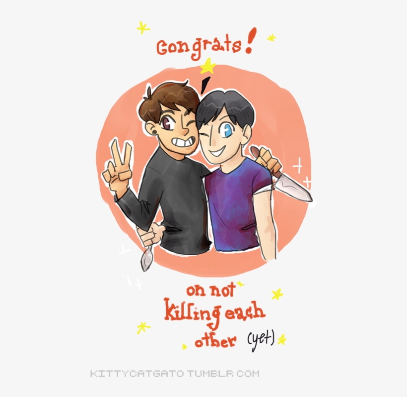 I Don't Amazingphil Danisnotonfire Phan Kcgart Y'think - Phil Lester, transparent png