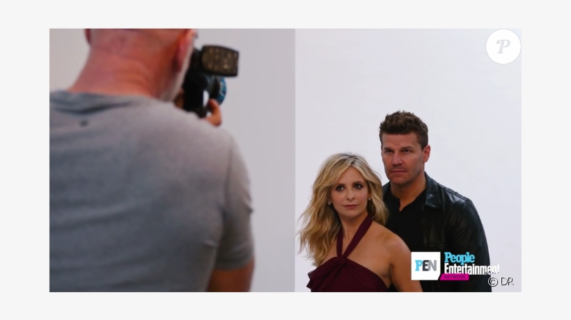 Sarah Michelle Gellar Et David Boreanaz Réunis Pour, transparent png