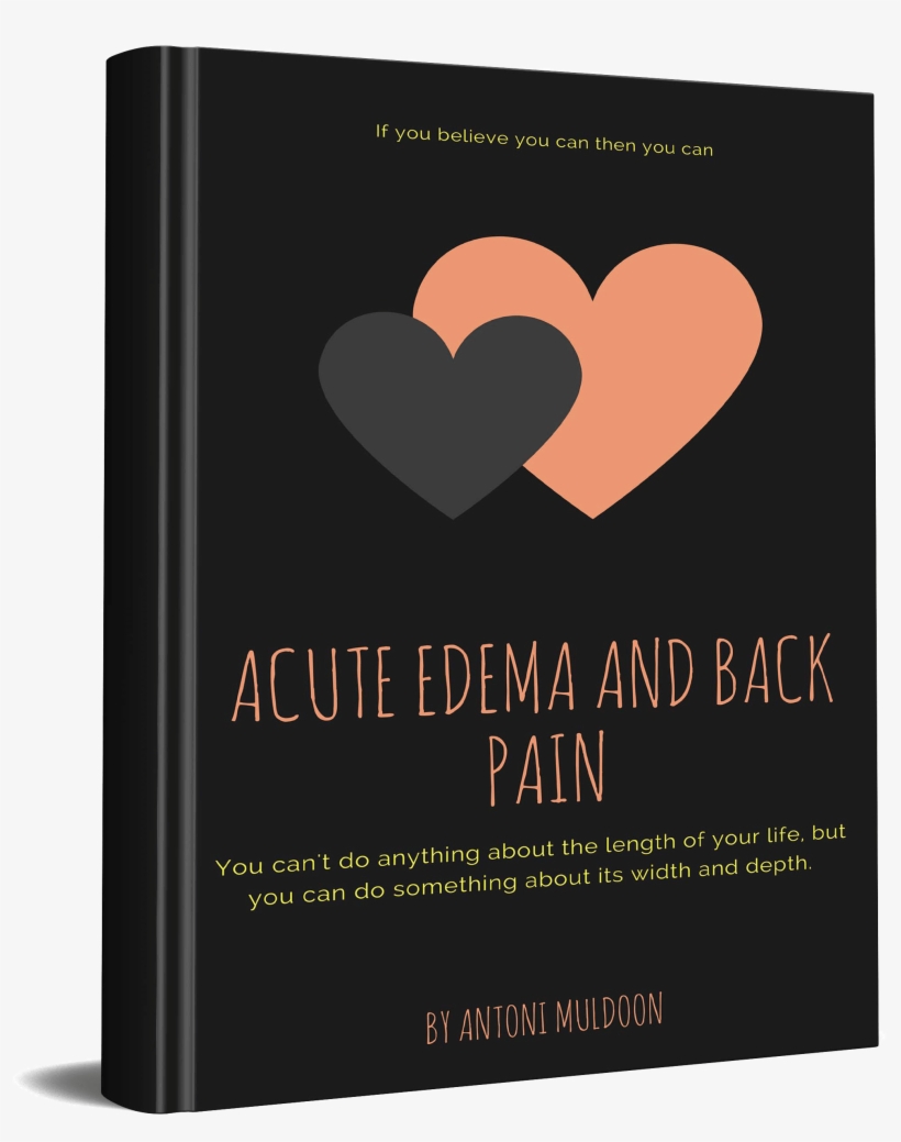 Acute Edema And Back Pain - Heart, transparent png