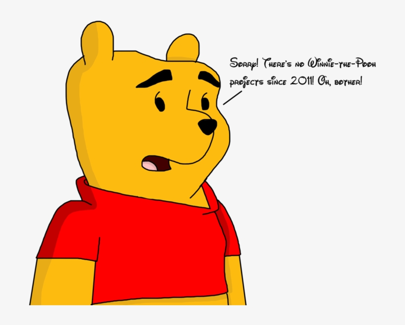 Talks About No Projects By Marcospower On - Winnie-the-pooh, transparent png