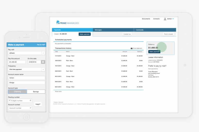 Automated Collections And Payments For Rent, Fees, - Online Rent Payment, transparent png