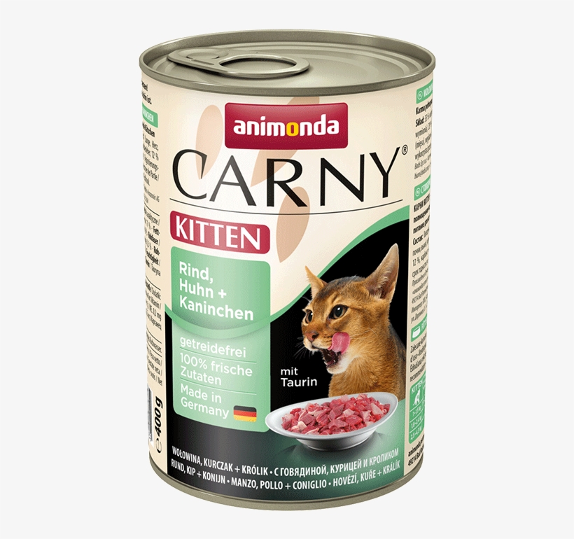 Animonda Carny Kitten Carne De Vaca, Frango Coelho, transparent png