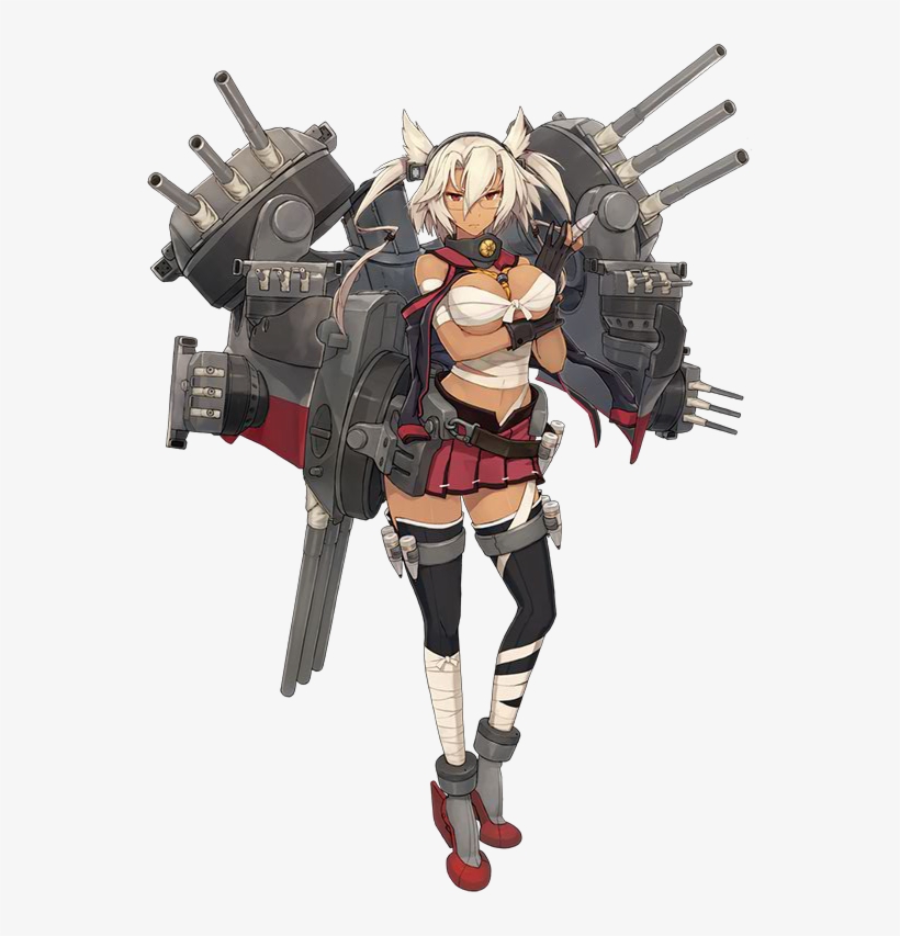 >is By Far The Trashiest Kancolle Design - Sunken Musashi, transparent png