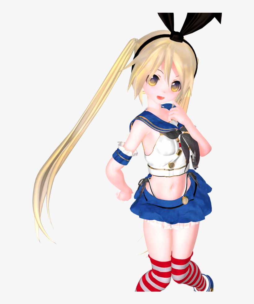 Shimakaze - Mmd Shimakaze, transparent png