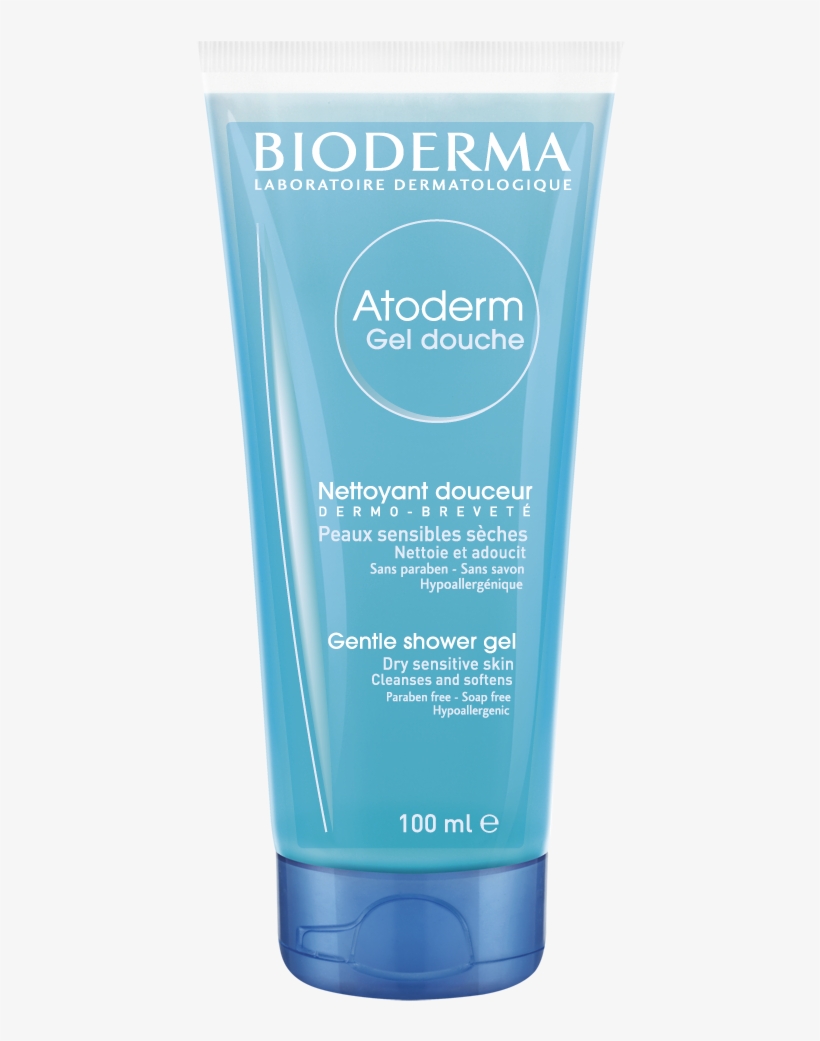 Atoderm Gel Douche - Bioderma Atoderm Shower Gel 100 Ml, transparent png