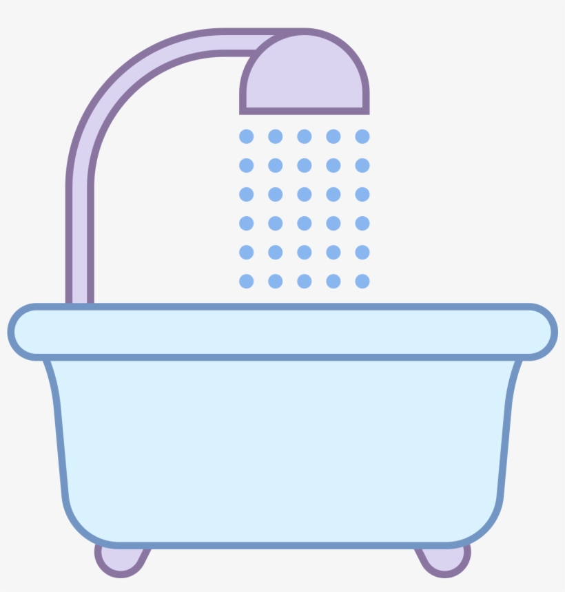 Douche Et Baignoire Icon - Shower, transparent png