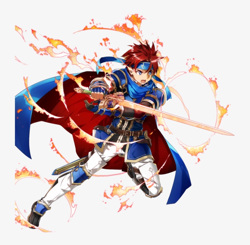 User Image - Fire Emblem Heroes Roy Art, transparent png
