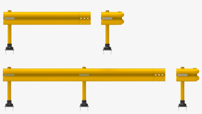 4" Flexrail Modular Sections - Fence, transparent png