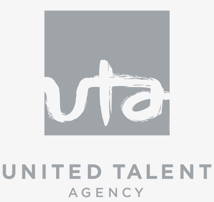 Represented By - United Talent Agency Logo, transparent png