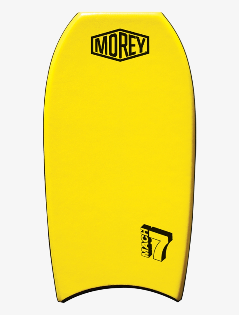 90115 Morey2014 Mach7 Yellow Deck Unnamed - Bodyboard Mach 7, transparent png