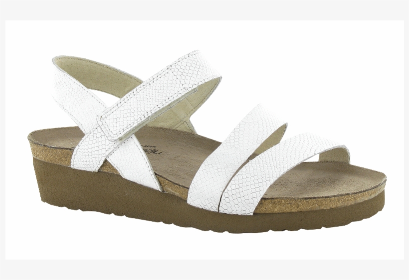 Naot Kayla White Snake Leather - Women's Naot Kayla Sandal Shoes, Size 35 M, transparent png