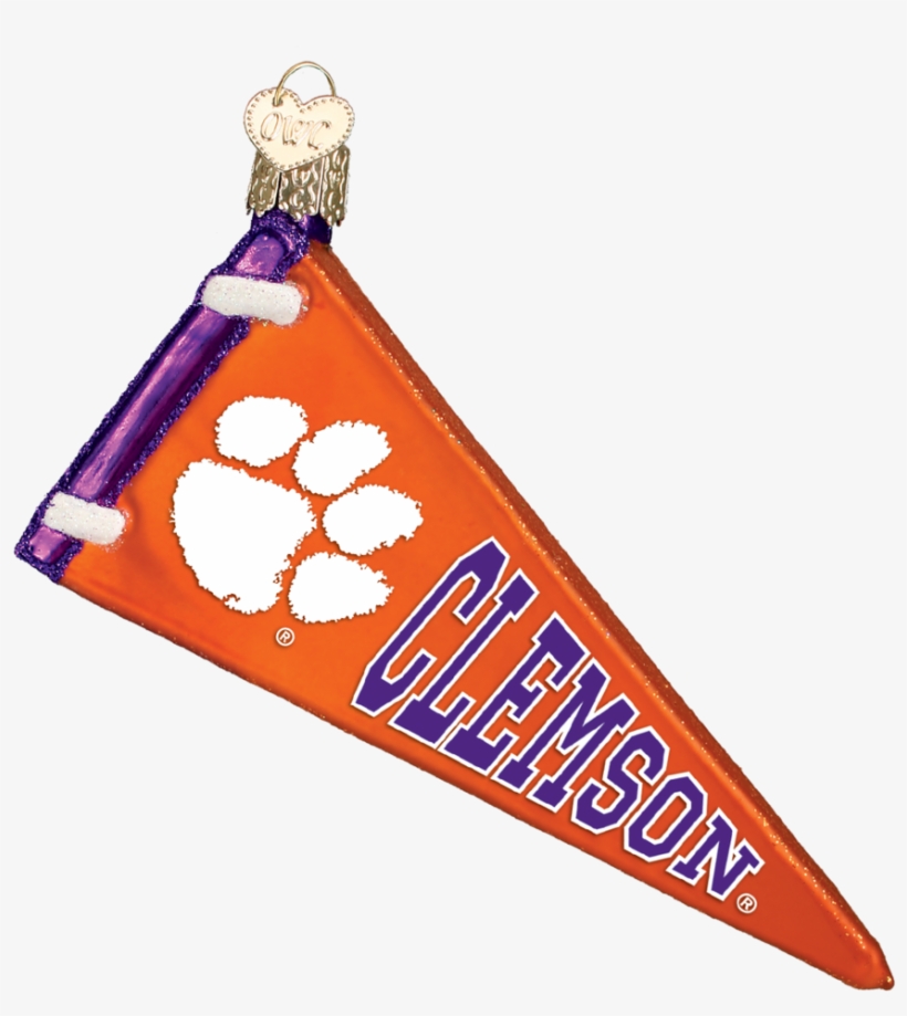 Clemson Pennant Ornament Clemson Pennant Ornament - Clemson University Ipod Touch (5th Gen&2012) Skin, transparent png