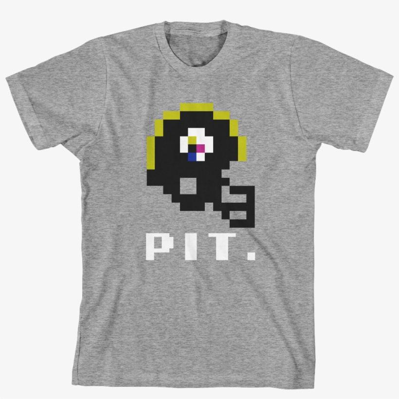 Steelers Tecmo Super Bowl Helmet Shirt - Phila Shirt, transparent png