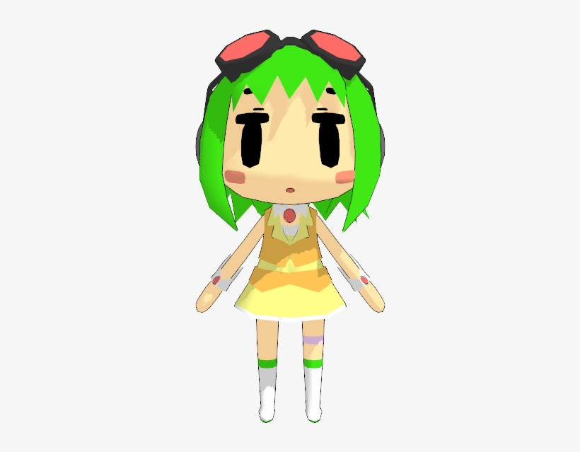 Gumi Model, transparent png