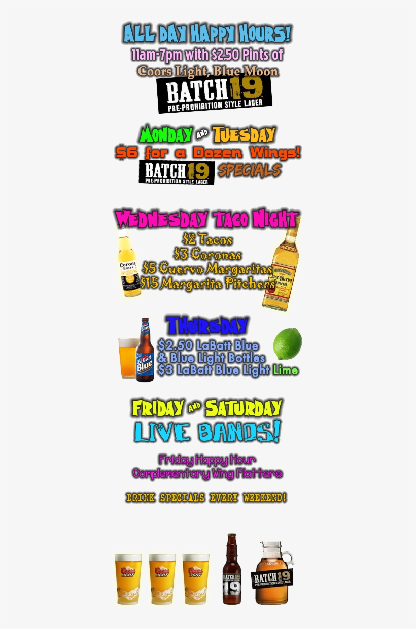 Albany Bayou Daily Specials - Batch 19, transparent png